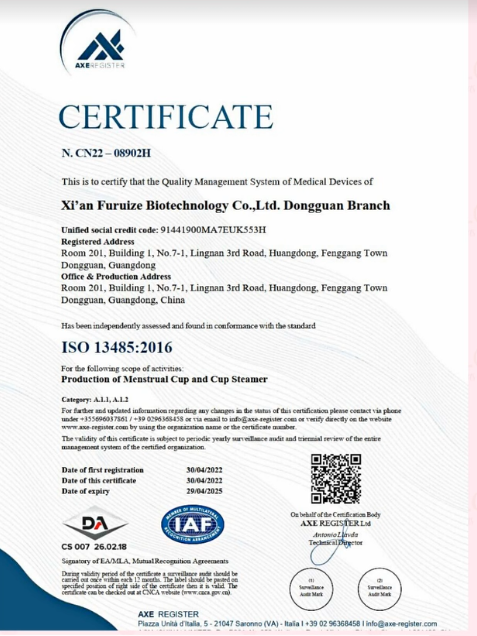 Sistema de calidad ISO 13485