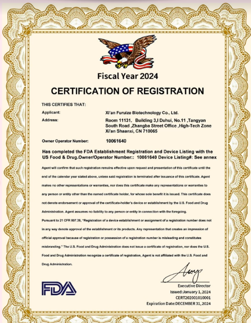 Registro FDA del fabricante